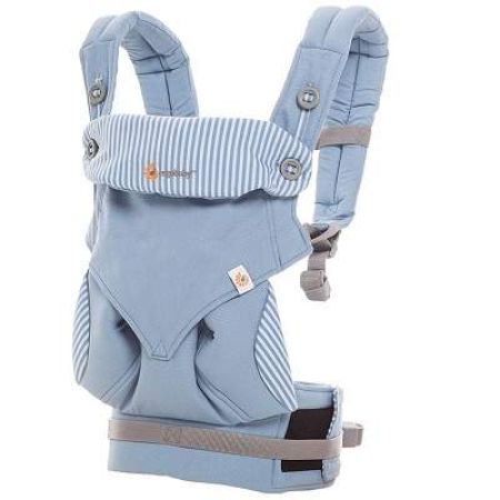 Marsupiu, 4 pozitii, 360, Azure Blue, 3 - 15Kg, BC360ALTBL, ErgoBaby