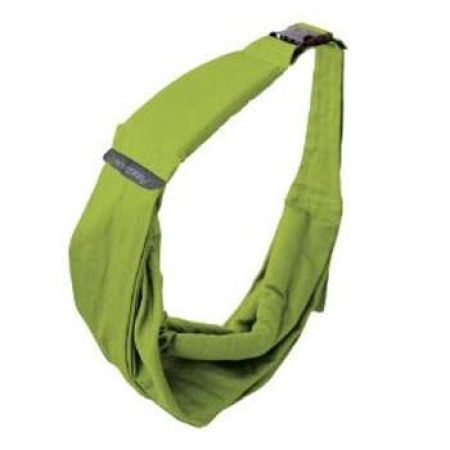 Sistem de purtare bumbac pentru copii Sling, Lime Green, 0-1 an, Minimonkey