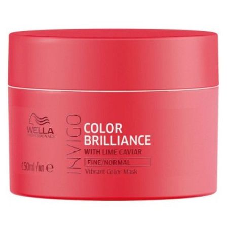 Masca pentru par vopsit cu fir fin-normal Invigo Color Brilliance, 150 ml, Wella Professionals