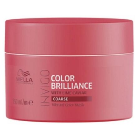 Masca pentru par vopsit cu fir gros Invigo Color Brilliance, 150 ml, Wella Professionals