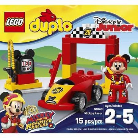 Masina de Curse a lui Mickey, +2ani, L10843, Lego Duplo