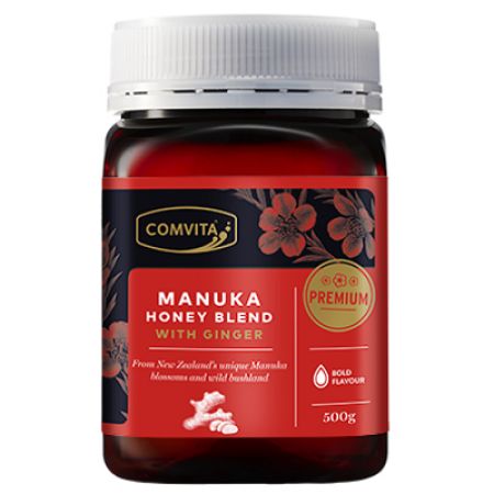 Miere de Manuka cu ghimbir, 500ml, Comvita