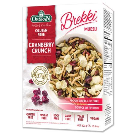 Muesli fara gluten cu afine, 300g, 2357, Orgran