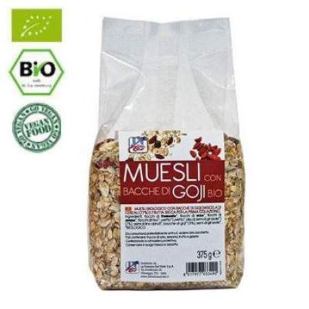 Musli bio cu goji, 375 g, La Finestra Sul Cielo