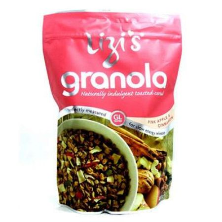 Musli cu mar si scortisoara, 400 g, Lizi's Granola