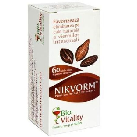 Nikvorm sirop, 60ml, Hishimo Pharmaceuticals