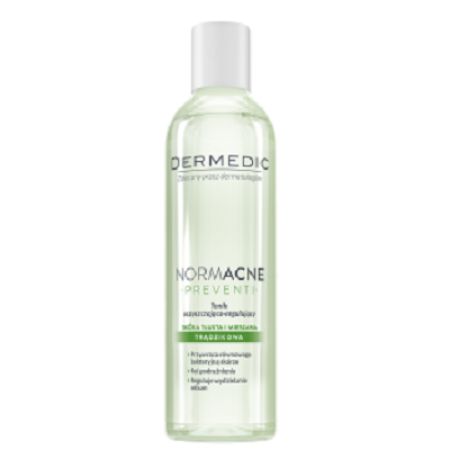 NormAcne Lotiune tonica pentru curatare si reglarea secretiei de sebum, 200ml, Dermedic