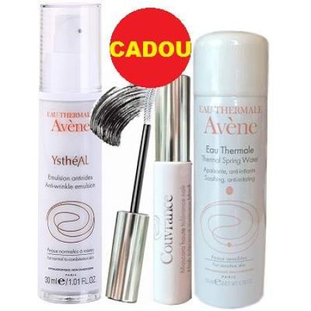 Pachet oferta, Avene YstheAl emulsie antirid, apa termala si rimel Couvrance Cadou, Pierre Fabre