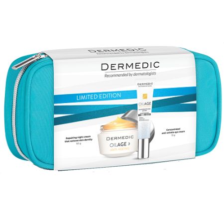 Oferta Pachet Crema anti-rid si Crema contur ochi Oilage, Dermedic