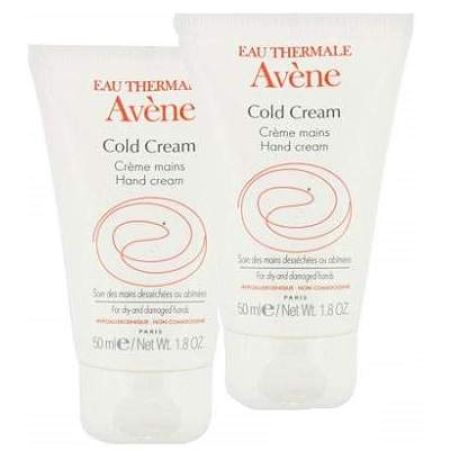 Oferta pachet - Crema de maini, Avene Cold, 2x50 ml, Pierre Fabre