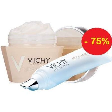 Oferta Pachet Crema de zi densificatoare ten matur normal si Crema de ochi si buze GF Neovadiol, Vichy