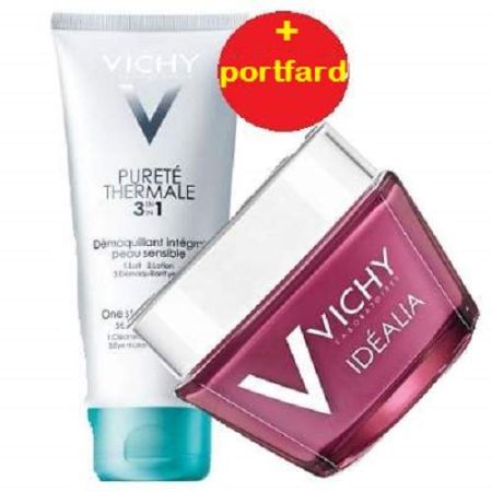 Oferta Pachet Crema de zi Idealia ten normal-mixt, 50ml, Vichy