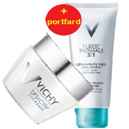 Oferta Pachet Crema de zi Liftactiv Supreme ten normal-mixt, 50ml, Vichy