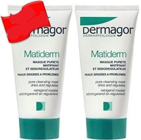  Pachet oferta, masca purifianta pentru piele grasa, Dermagor Matiderm, 40 ml, Coryne Bruynes