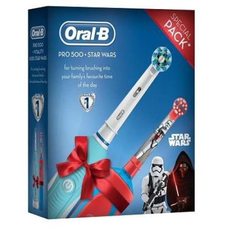 Oferta Pachet Periuta de Dinti Electrica Pro500 si Vitality Star Wars, Oral-B