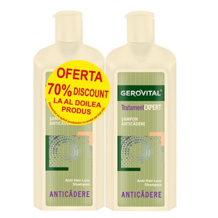 Oferta Pachet Sampon Anticadere Tratament Expert, Farmec