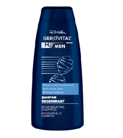 Oferta pachet - sampon regenerant si sampon anti-matreata, Gerovital H3 Men