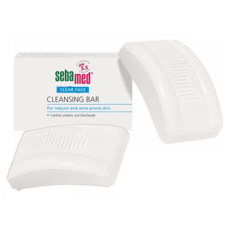 Oferta Pachet Sapun dermatologic piele acneica, 2x100 g, Sebamed