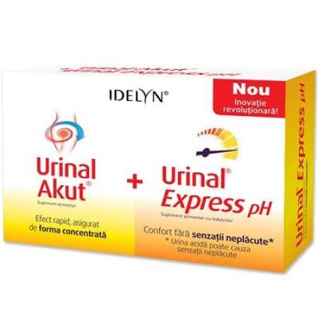 Pachet Urinal Akut si Urinal Express pH, Idelyn