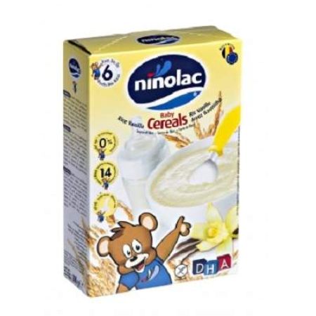 Orez cu vanilie, +6 luni, 200 gr, Ninolac