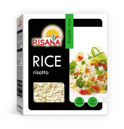 Orez risotto 2x100 gr, Risana