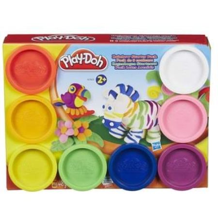 Pachet 8 cutii plastilina, +2ani, HBA7923, PlayDoh