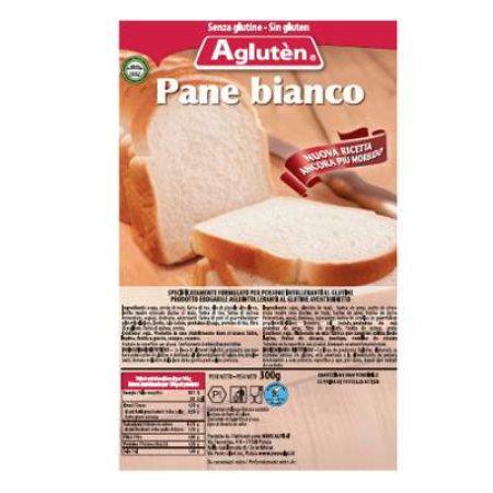 Paine alba felii fara gluten Bianco, 300 g, Agluten