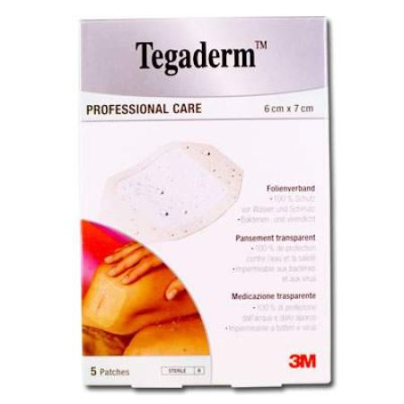 Pansament transparent Tegaderm, 6x7 cm, 5 bucati, 3M