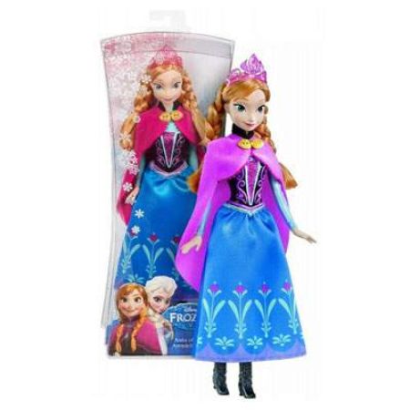 Papusa Ana in rochie stralucitoare, Y9958, Mattel