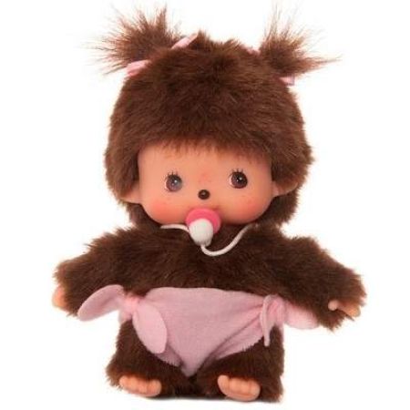 Papusa Bebe Fetita, +3ani, 15cm, 235380, Monchhichi