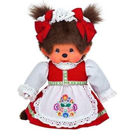 Papusa Costum National, +3 ani, 20cm, 276050, Monchhichi