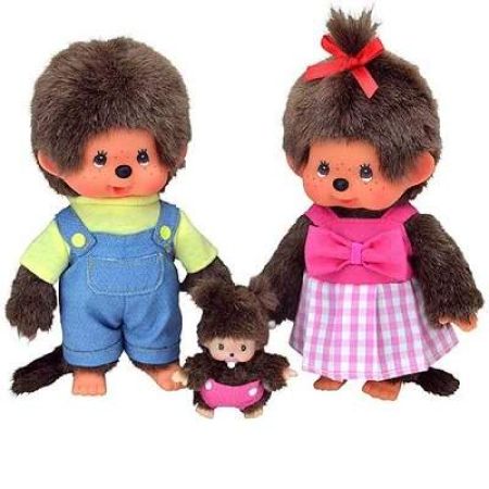 Papusa Familia Mea, +3 ani, 20 cm, 254870, Monchhichi