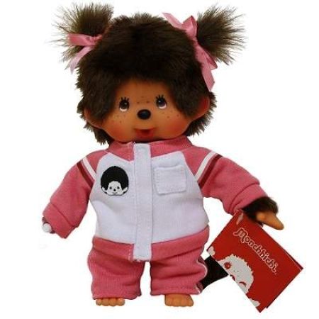 Papusa Fetita face Sport, +3 ani, 20cm, 200320, Monchhichi