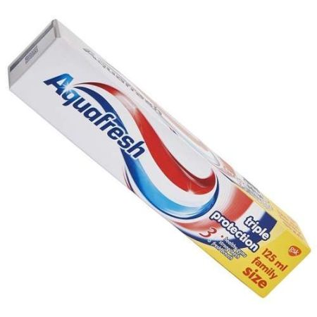 Pasta de dinti - Family Triple Protection, 125 ml, AquaFresh