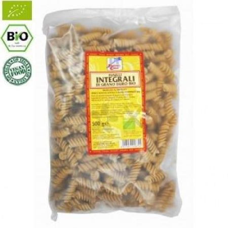 Paste din grau integral, Bio Fusilli, 500 g, La Finestra Sul Cielo