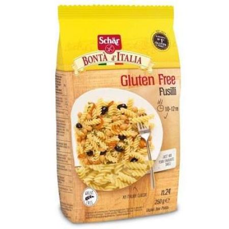 Paste fara gluten, Fusilli, 250g, Dr. Schar