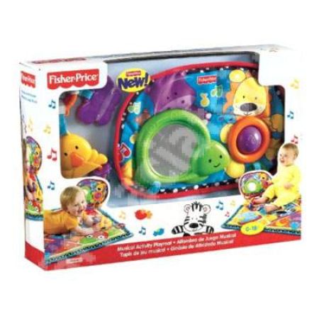 Paturica cu activitati diverse, V3711, Fisher Price