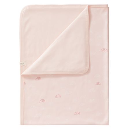 Paturica dublata din bumbac organic Rose, 80x100 cm, F320-45, Fresk