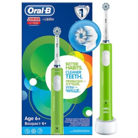 Periuta electrica reincarcabila Junior, +6 ani, Oral-B