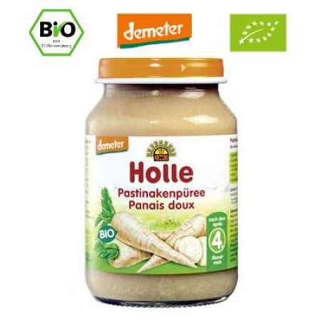 Piure Bio de pastarnac, Gr. 4 luni, 190 g, Holle Baby Food