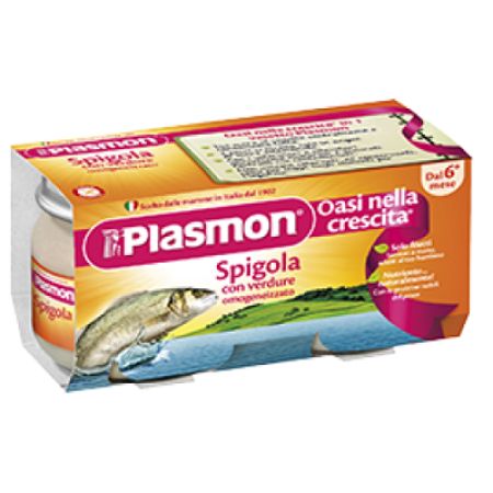 Piure omogenizat din biban si legume, +6 luni, 2x80g, Plasmon