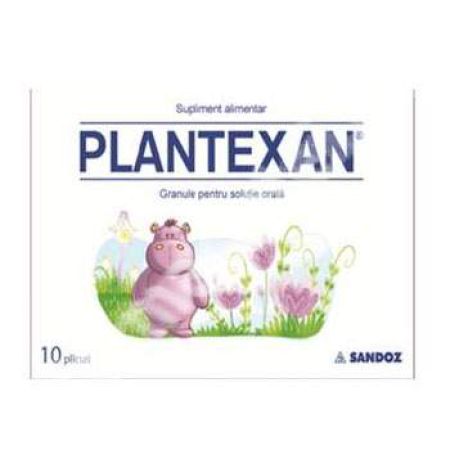 Plantexan solutie orala, 10 plicuri, Sandoz