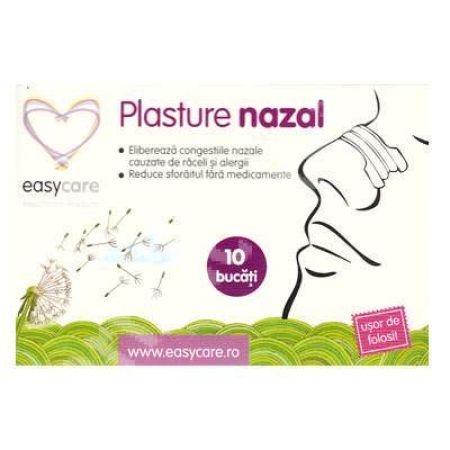 Plasture nazal, 10 bucati, EasyCare