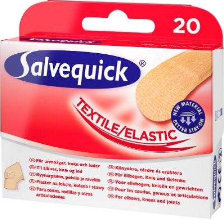 Plasturi textili, 20buc, Salvequick