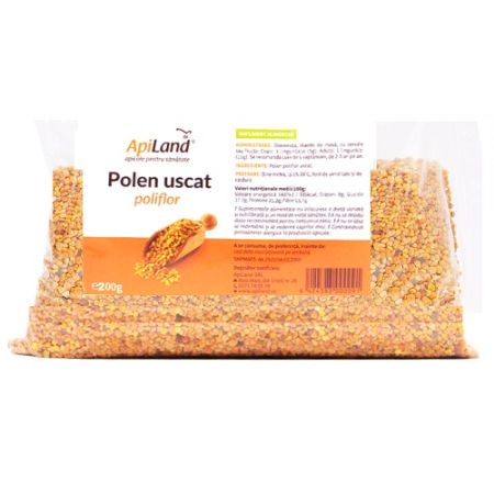 Polen uscat Poliflor, 200 g, ApiLand