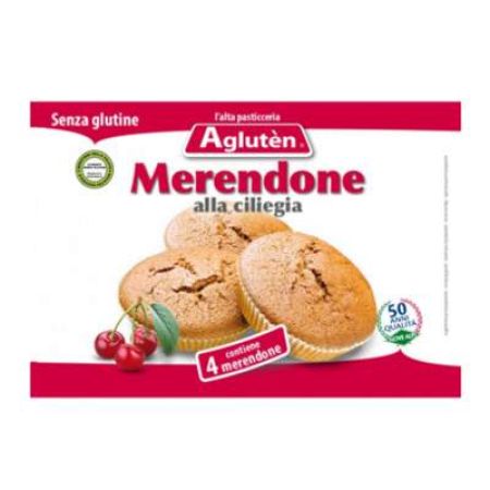 Prajituri fara gluten cu cirese Merendone, 210 g, Agluten