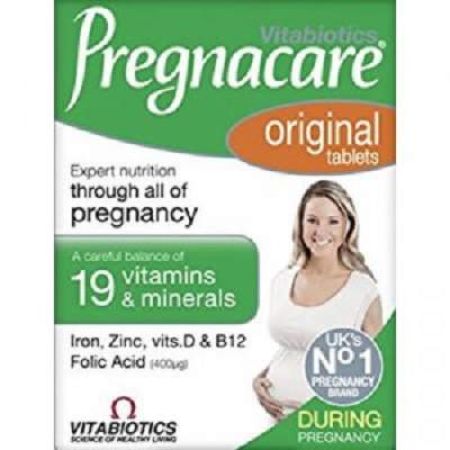 Pregnacare Original, 30 comprimate, Vitabiotics