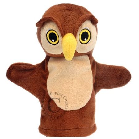 Prima mea papusa de mana Owl, The Puppet Company