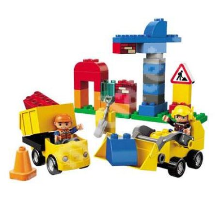 Primul meu santier de constructii Duplo 2-5 ani, L10518, Lego   