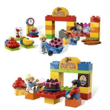 Primul meu supermarket Duplo 2-5 ani, L6137, Lego